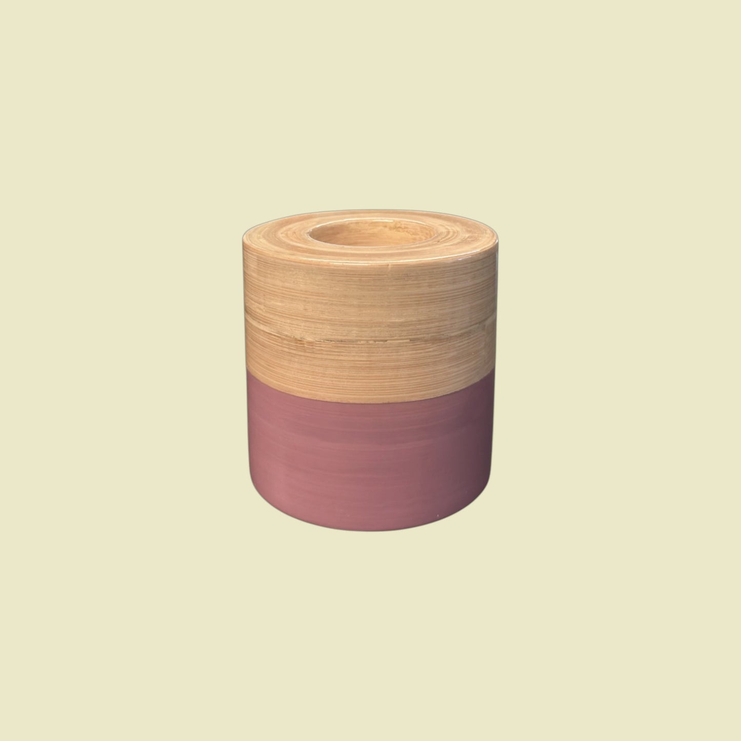 Bambus-Teelichthalter 8cm