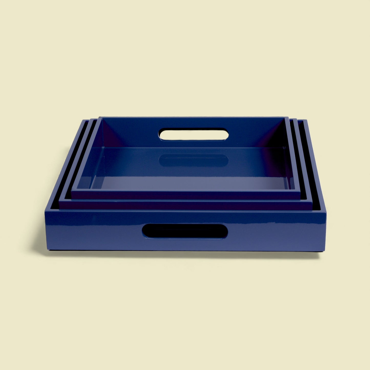 Lacquer-Tablett 3er-Set