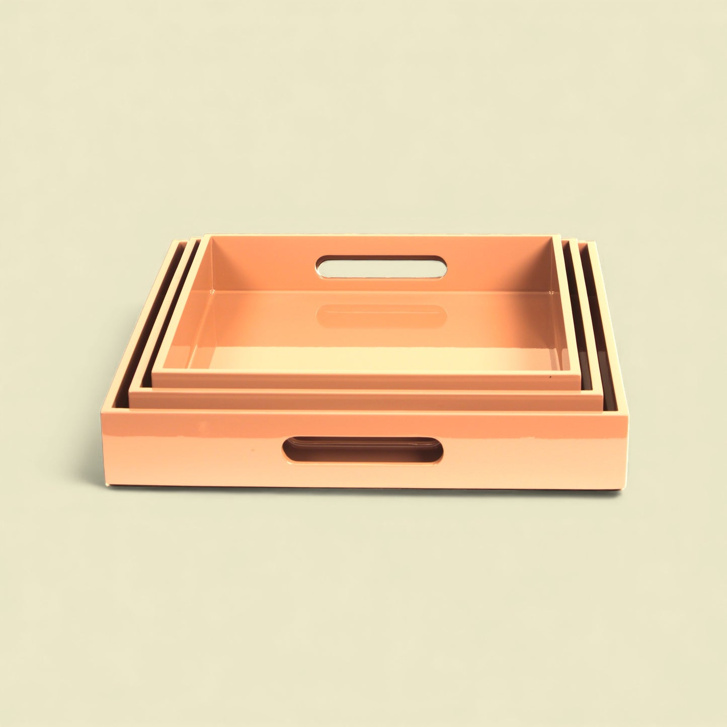 Lacquer-Tablett 3er-Set