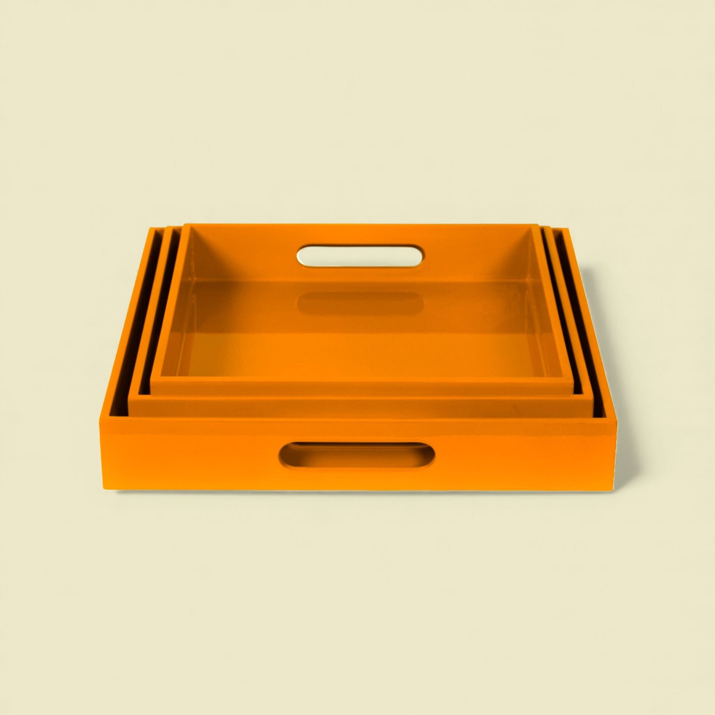 Lacquer-Tablett 3er-Set