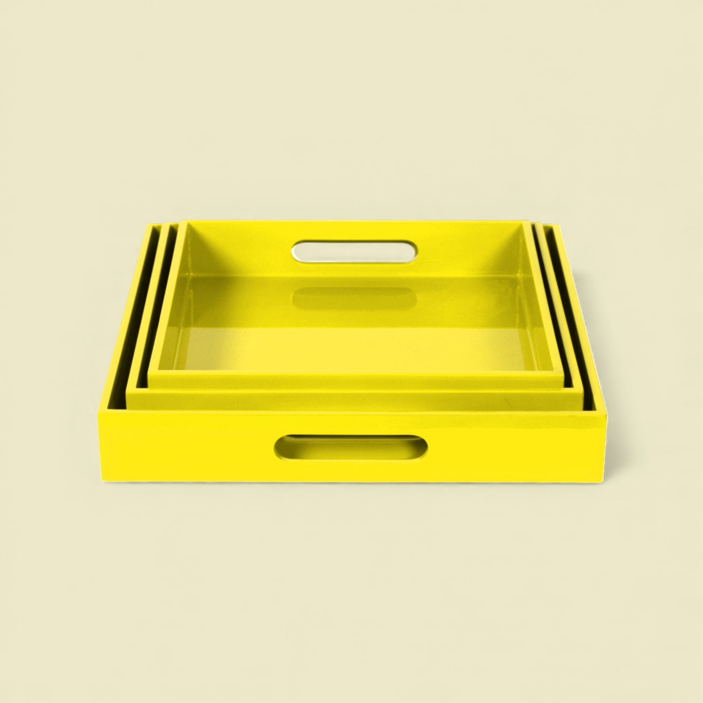 Lacquer-Tablett 3er-Set