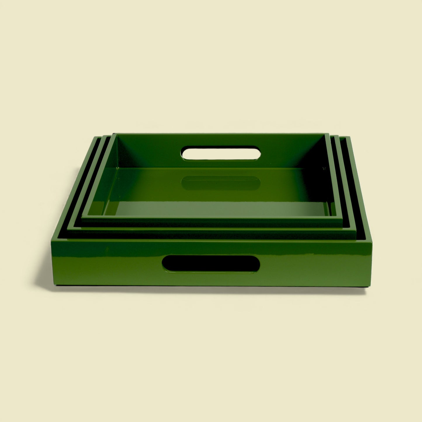 Lacquer-Tablett 3er-Set