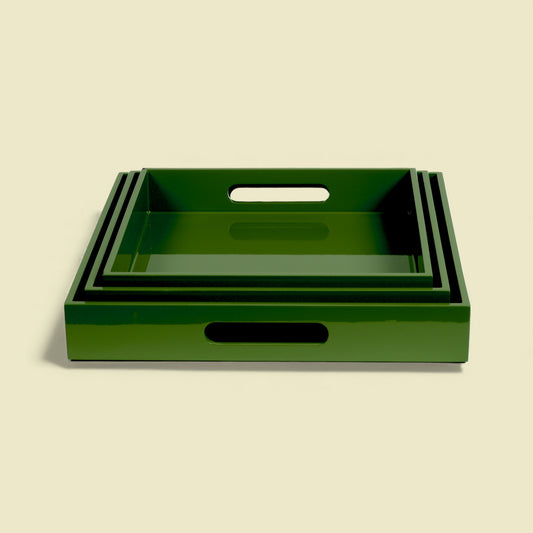 Lacquer-Tablett 3er-Set